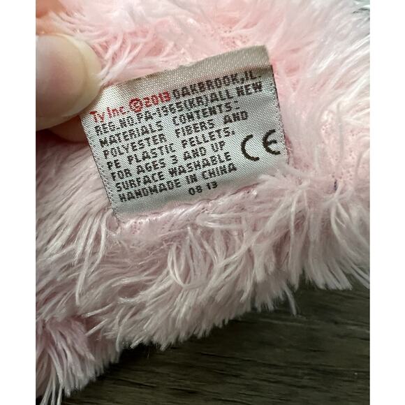 TY Pluffies My First‎ Teddy Sweet Baby Pink Bear Plush - Picture 6 of 7
